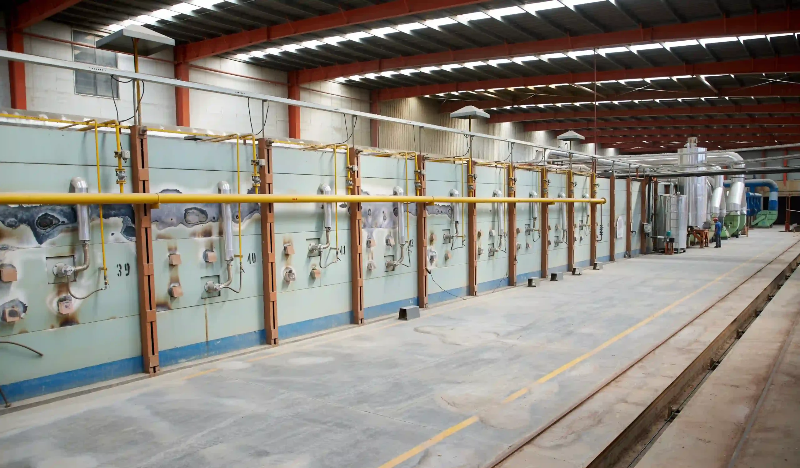 Insulator molding production line